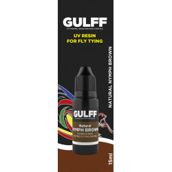 GULFF REALISTIC COLOR NATURAL NYMPH BROWN 15ML