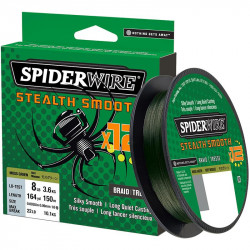 Tresse Spiderwire Stealth Smooth x12 150M vert mousse